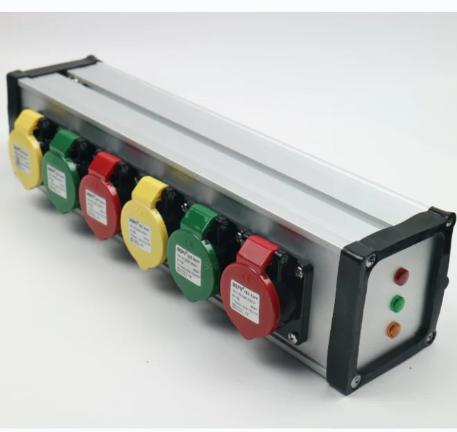 6C 12C Portal Stage Lighting Distribution Box Stage Power Equipment Electrical Power Distribution Box