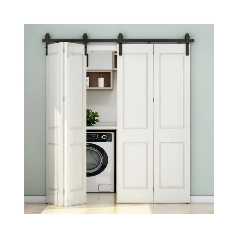 

Modern Design Customizable Wooden Barn Doors Sliding Doors Interior Folding Doors For Houses