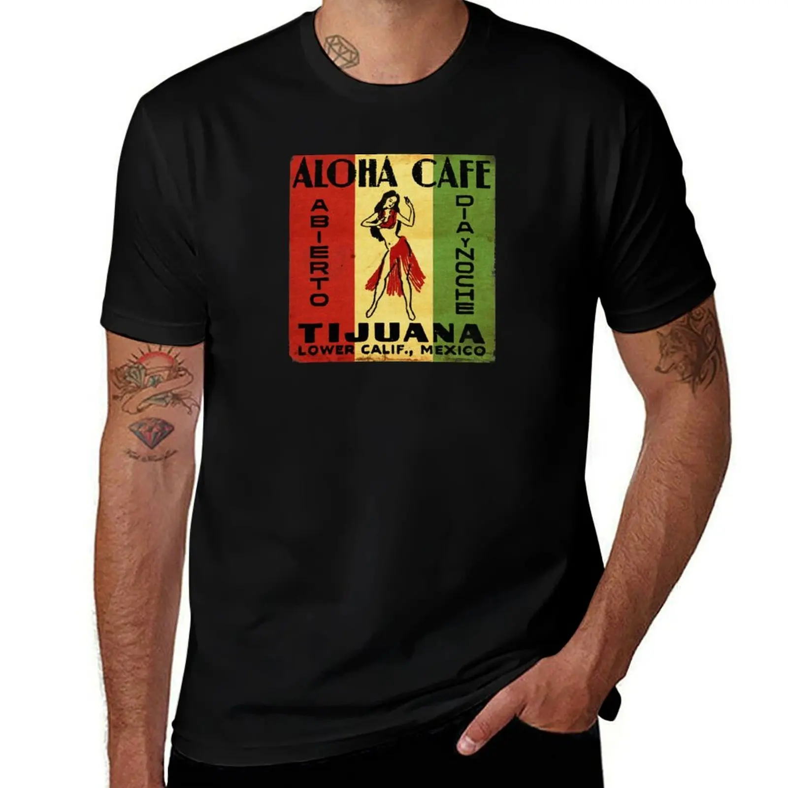 

Vintage Tijuana Mexico Club T-Shirt funny t shirts dark humor t shirts for man pack cotton T-Shirt