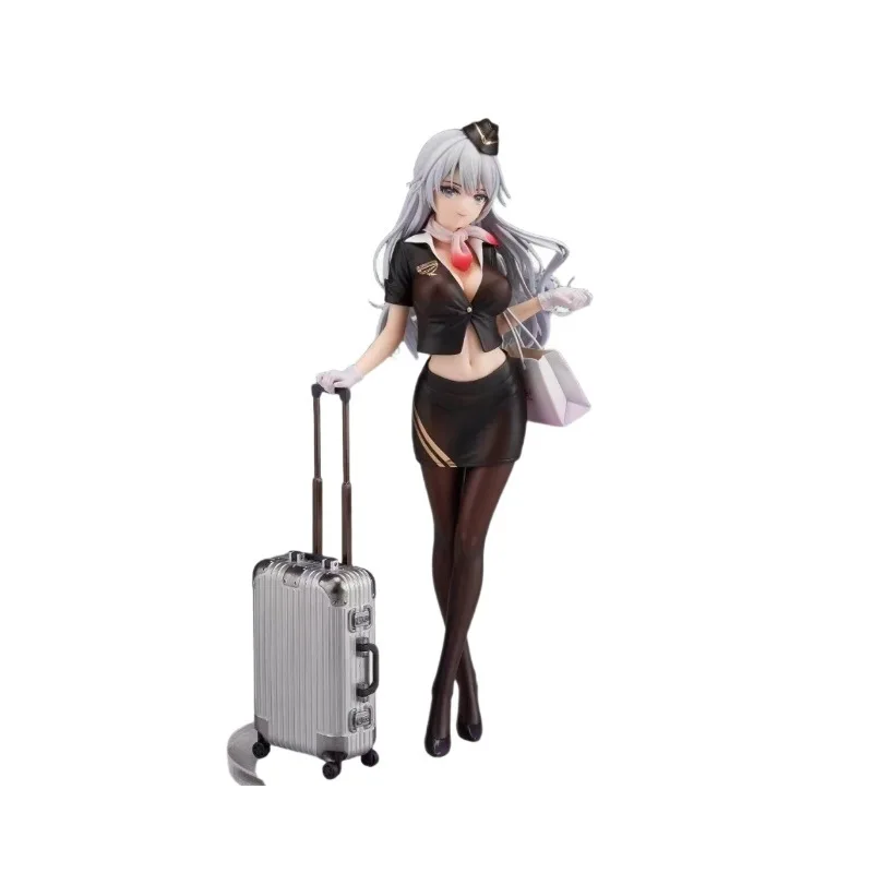 اللوحة الأصلية لفتاة جميلة أنيمي اليدوية الديكور مضيفة سو يوان شيشي موحدة الرسوم المتحركة نموذج اليدوية