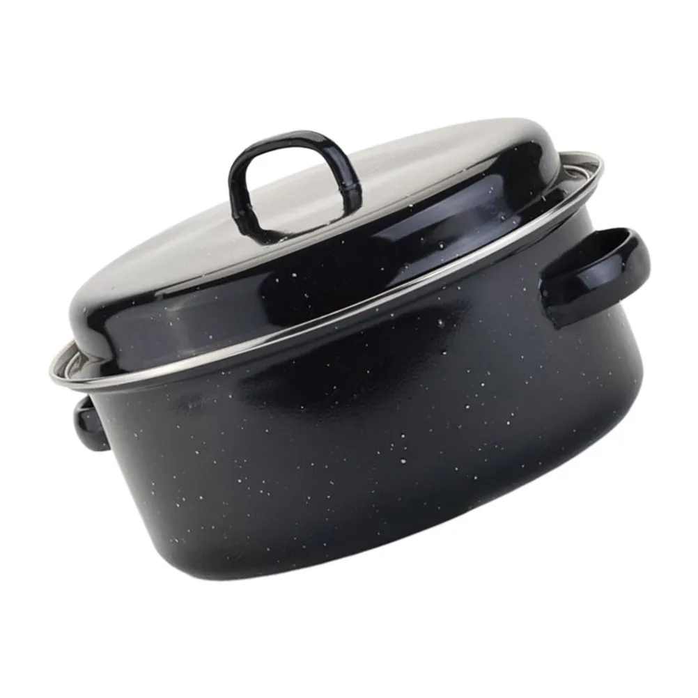 Covered Round Roasting Pan 3