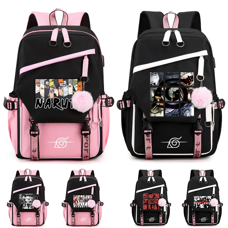 

Anime Naruto Backpack Teenage Girl Boy Back To School Backpack Hildren School Bag Women Rucksack Canvas Leisure Cartoon Mochilas