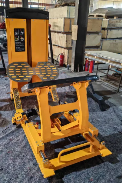 Commercial Gym Strength Machine Steel Hip Trainer With Hip Lift And Hip Thrust Pin Load Selection For Leg And Arm Workout
