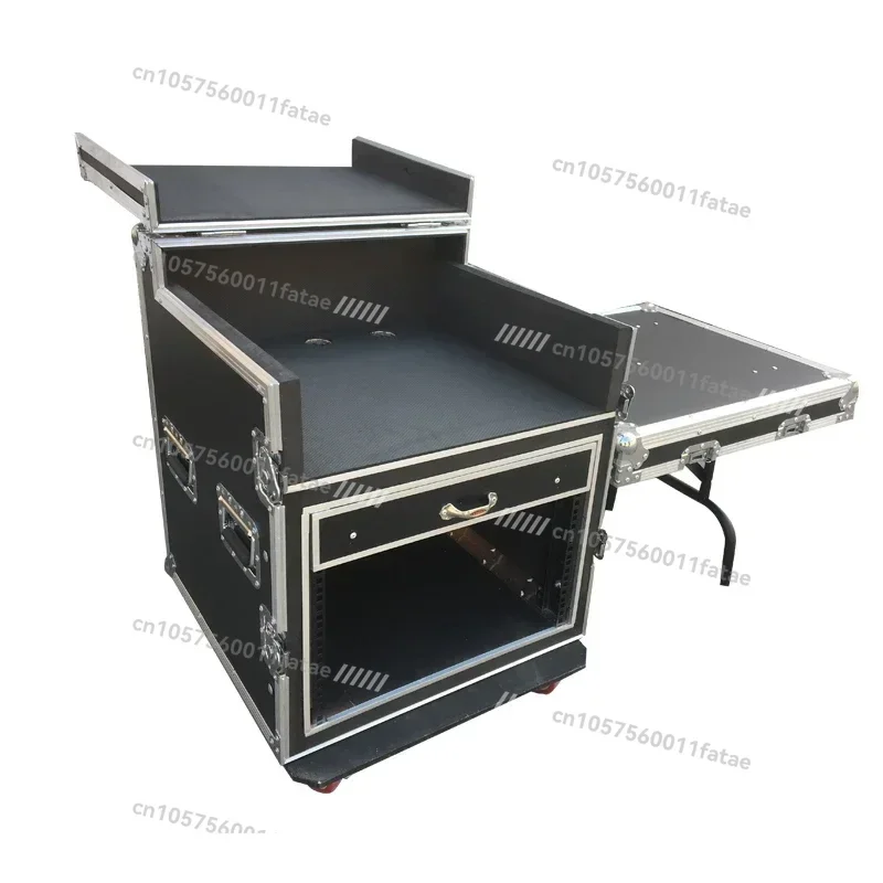 

Air Case Cabinet Power Amplifier Audio， Cabinet Mixer with Shelf Air Case Stage Equipment Cabinet