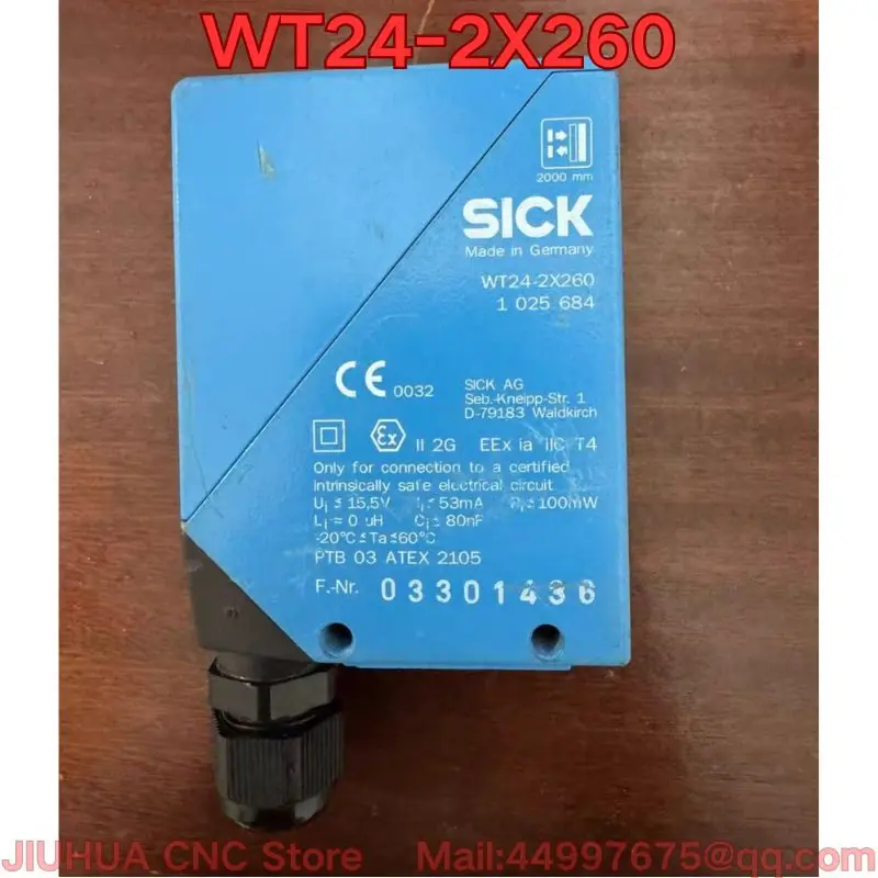 Second-hand CDB420-001 junction box module WT24-2X260 sensor function test is normal Latest quotation in October 2026