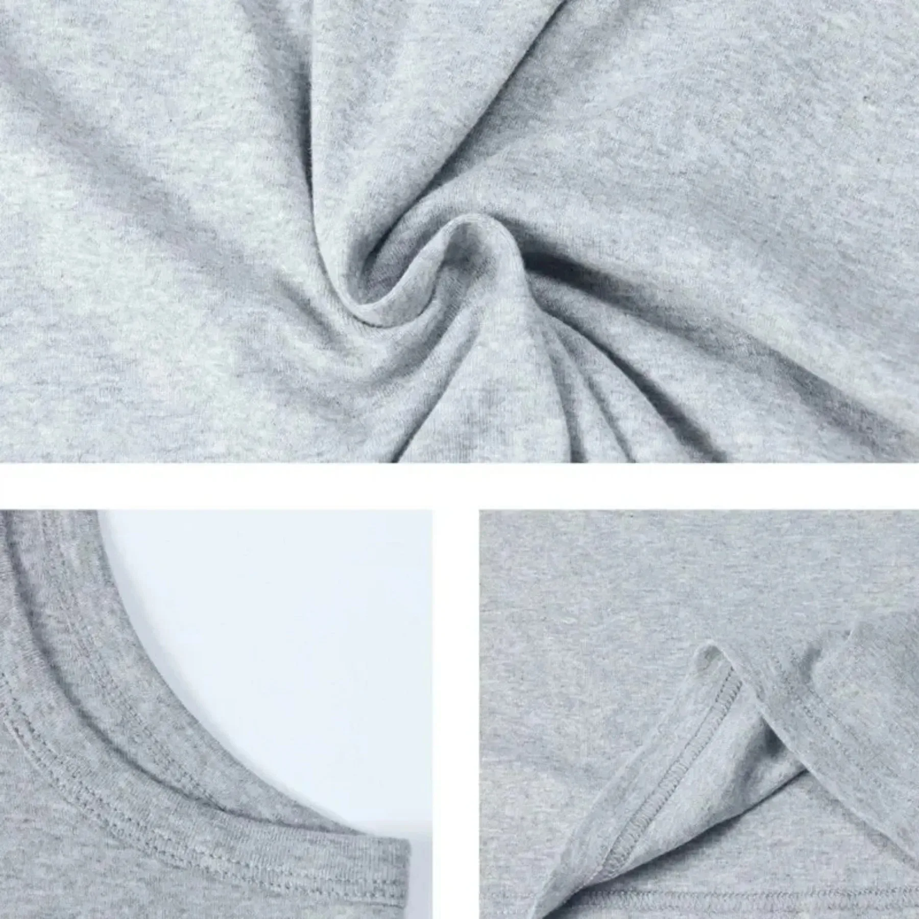 Men's Four Season Classic Black White And Gray Pure Cotton Casual Sports Vest Comfortable Running And Sweat Absorbing Base Shirt