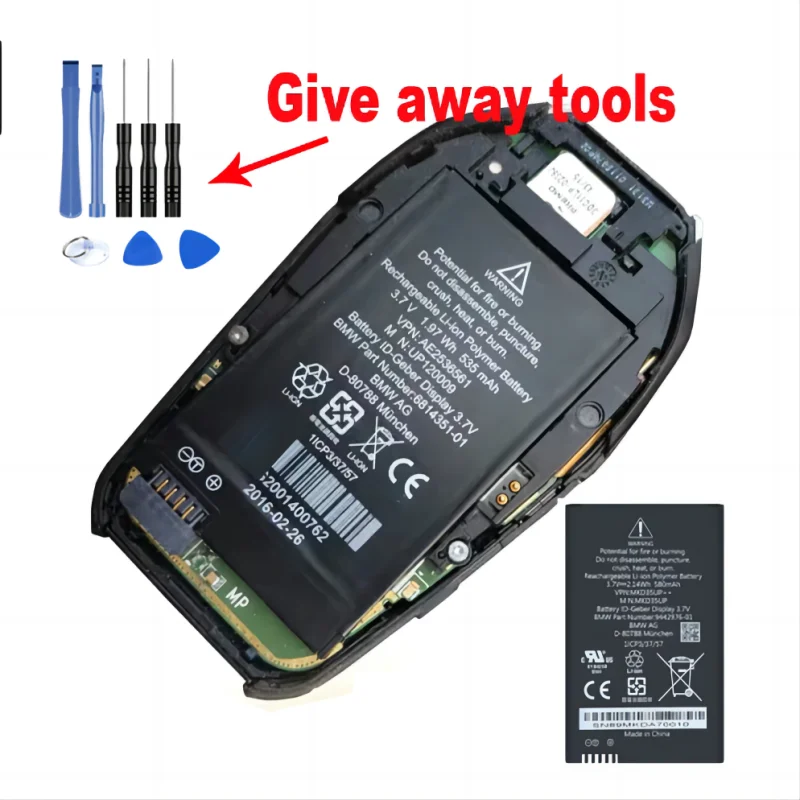 

MKD35UP 1ICP3/37/57 9442976 6814351 LCD Remote Key Battery For BMW GT 5 6 7 X3GT57 i8 X3 X5 X6 5310le 730 740 745 760li