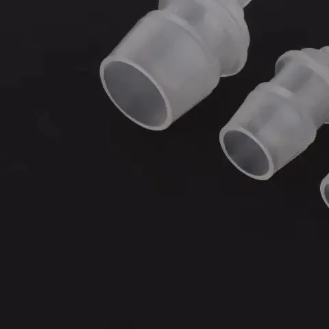 5Pcs Plastic Flexible Hose Two-way Head Connector Reducer Fitting Adapter For Water Pipe Repair Garden Aquarium Laboratory