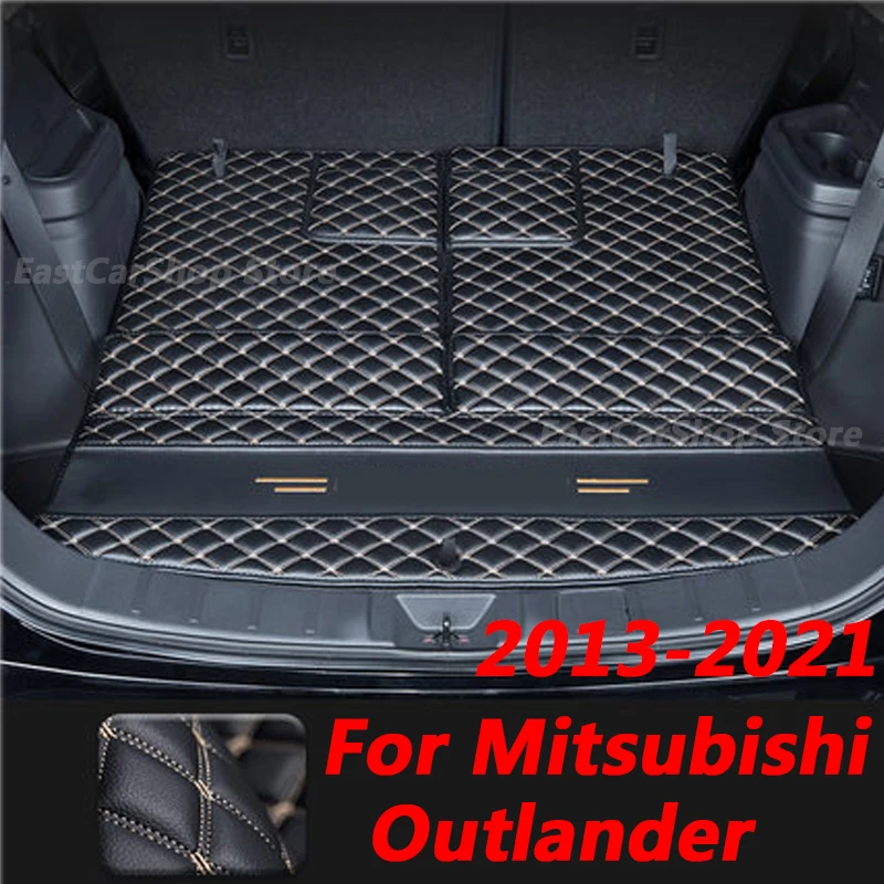 

Коврик для багажника Mitsubishi Outlander 2013-2021, коврик для багажника, поднос для багажника автомобиля, коврик для груза, защитный коврик, аксессуары, крышка