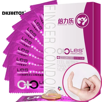 Fingerhülse für Frauen, Vaginalmassagegerät, G-Punkt-Stimulation, Klitoris-Stimulator, Massage, Sexspielzeug für Frau, schwul, wiederverwendbares Kondom