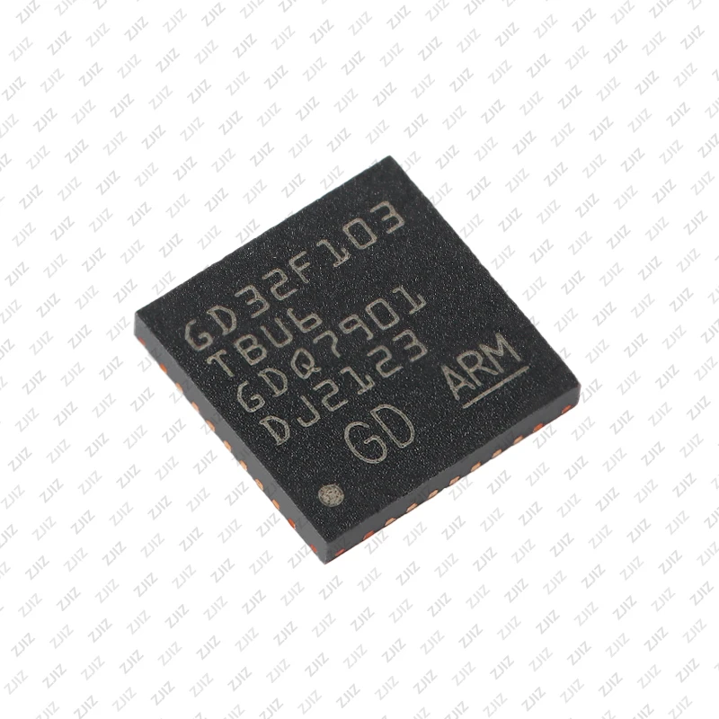 

GD32F103TBU6 QFN-36 ARM Cortex-M3 32-bit microcontroller-MCU chip, original