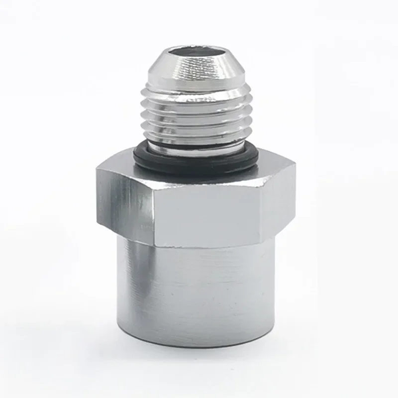 2 قطعة تركيبات متخصصة من الألومنيوم إلى AN6 لـ GM OBS إرسال M16 x 1.5 إلى -6AN تركيب مع حلقة مطاطية لتركيب الإرجاع