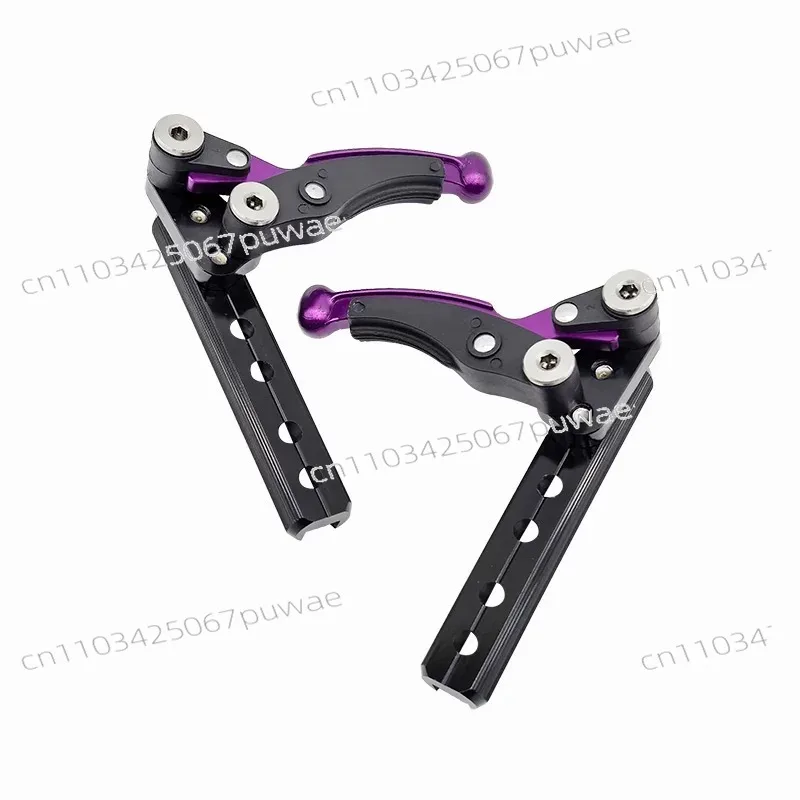 Universal sports wheelchair scissors brake aluminum alloy material multi-color