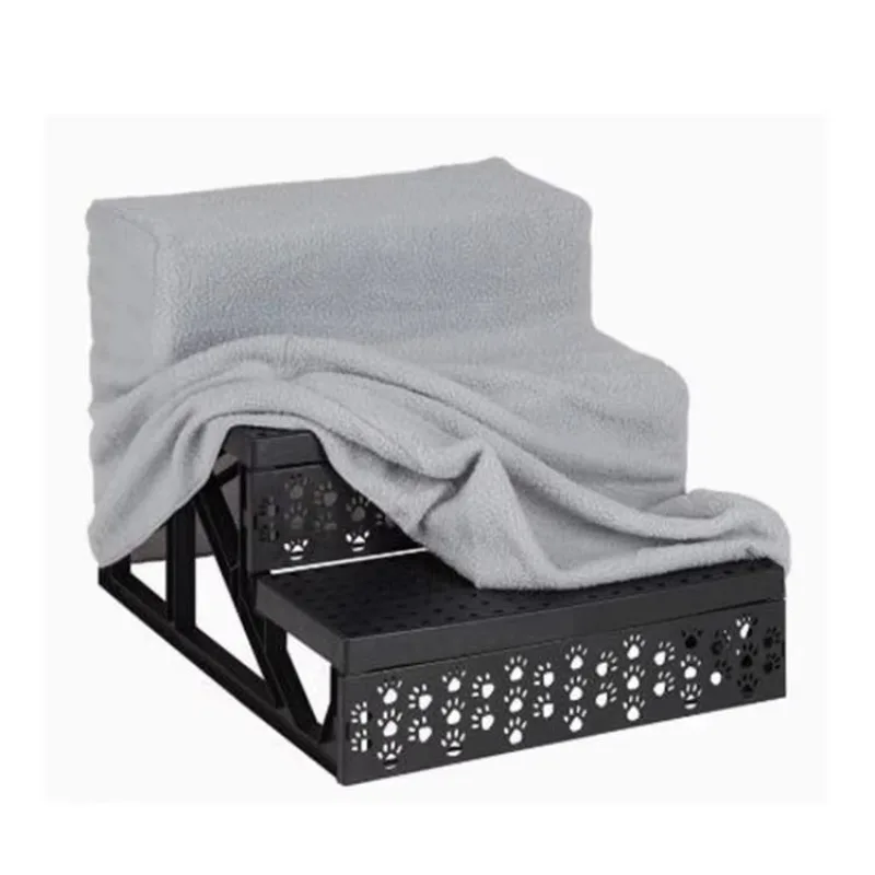 

Dog Stairs Dog Steps Home Pet Folding Foldable Dog Ramp Pet Camping Stairs