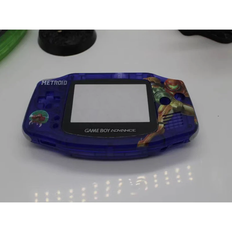 Consola de juegos GBA personalizada, placa base 100% Original con retroiluminación, pantalla IPS V2, nivel 10, alto brillo para Gameboy Advance