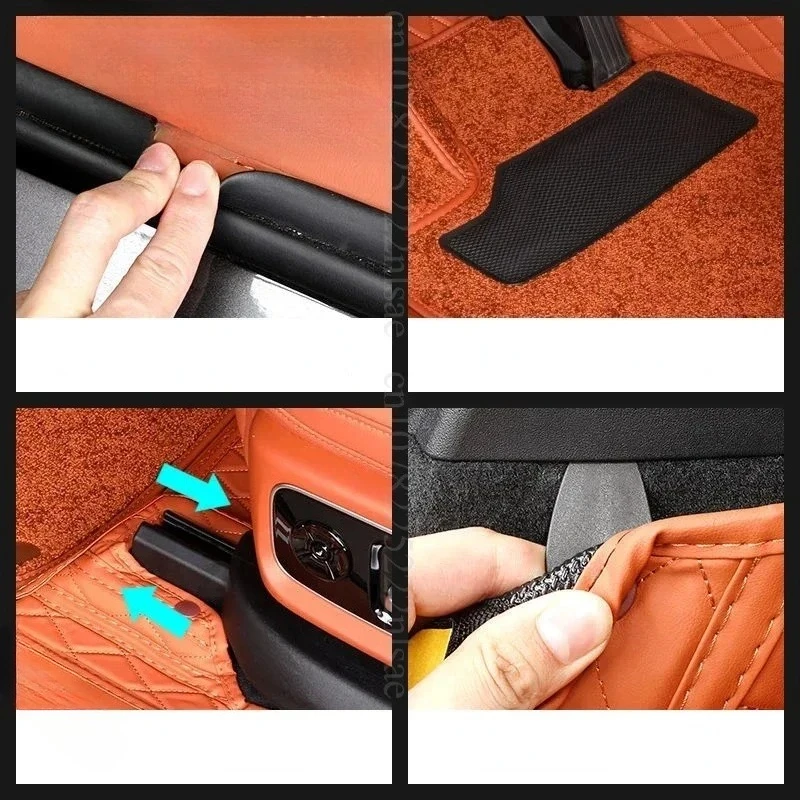 For Lixiang LI L7 L6 L9 2024 Accessories Customized Car Foot Mats Waterproof Car Floor Mats Dirt-proof Vehicle Supplies