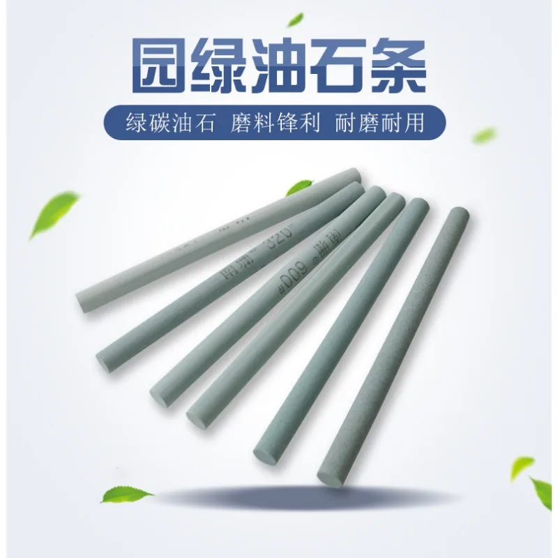 80~3000Grits Round Φ10*150mm Knife Sharpener Whetstone Fine Grinding Polishing Oilstone Strip for Sharpening Knife Stone