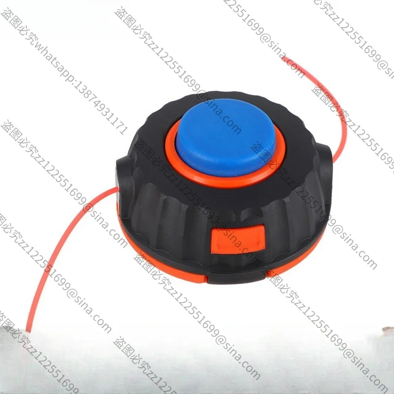 Suitable for Garden Accessories LawnHead Nylon Rope Free Removal Groove Lawn Head Automatic Take-up Lawn Mower Weeding Head