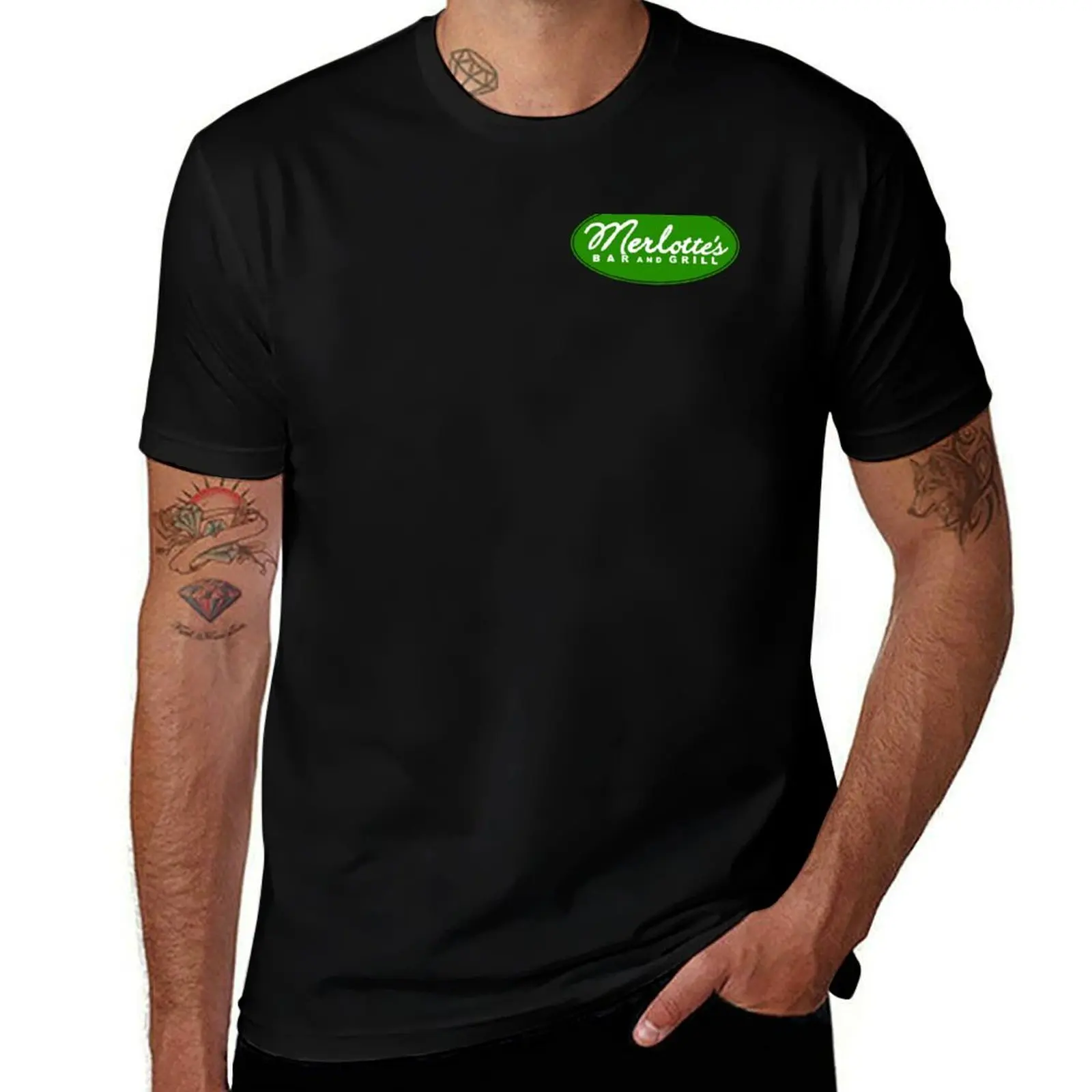 True Blood Merlotte's Waitress Shirt (Sookie) T-Shirt Utility Work Short Sleeve Top T-Shirt