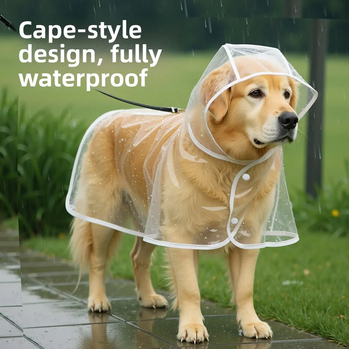 Dog Raincoat Four‑Legged Pet Rainwear Waterproof Puppy Rain Jacket for Small Medium Dogs Teddy Shiba Inu Pet Clothing Supplies