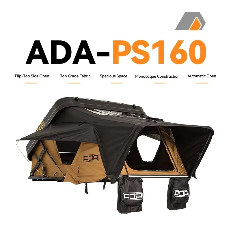 Custom Easy Setup SUV Pop Up ABS Hard Shell Waterproof Family Camping Roof Top Tent for 4WD Off Road Outdoor Camping