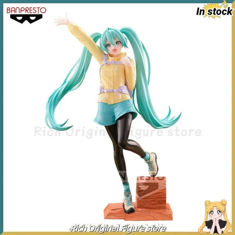 

【 In Stock 】 Original BANDAI BANPRESTO Hatsune Miku -Holiday Memories- Mountaineering - Anime Figure Model Toys