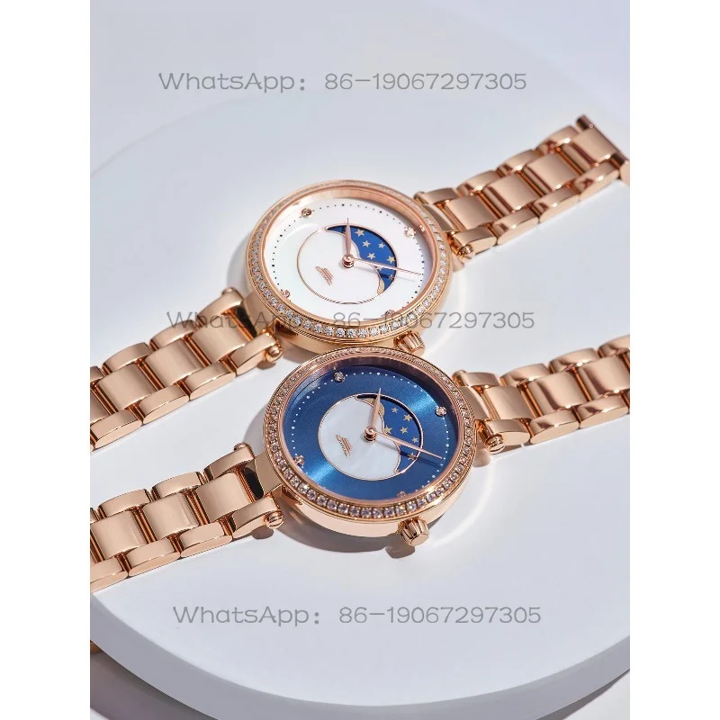 Quartz Watch Women's Waterproof Diamond-encrusted Fashion Ladies Watch