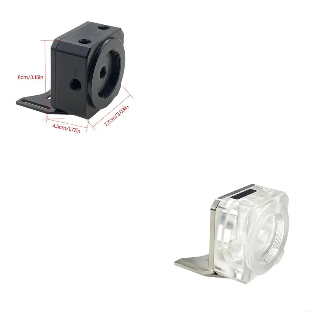 

896F Water Cover PC Water Cooling Cover Transparent Cover Replacement