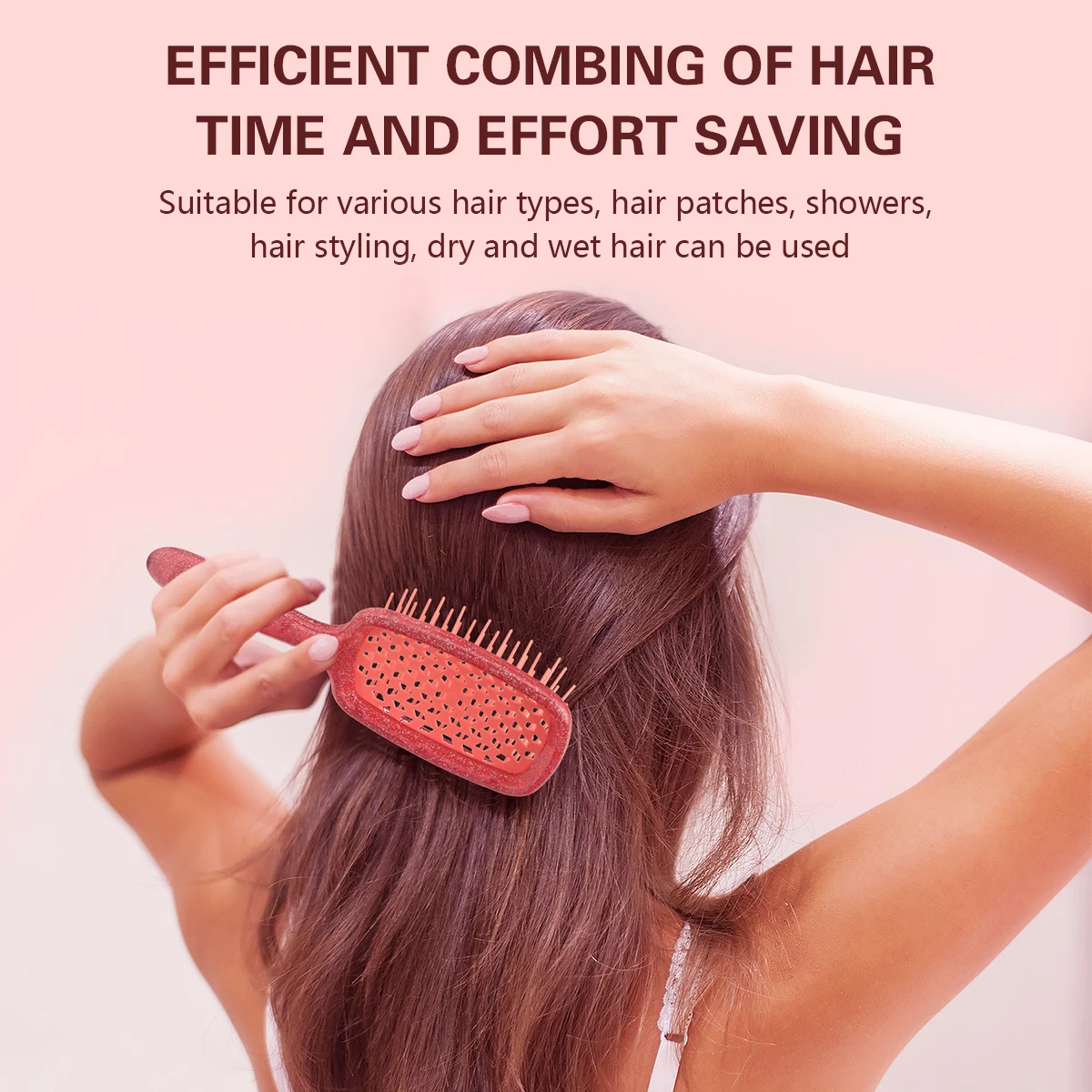 Air Cushion Comb Anti-static Tangled Hair Comb Salon Massage Hollow Out Hair Brushes Barber Househould Styling Tools Accessories