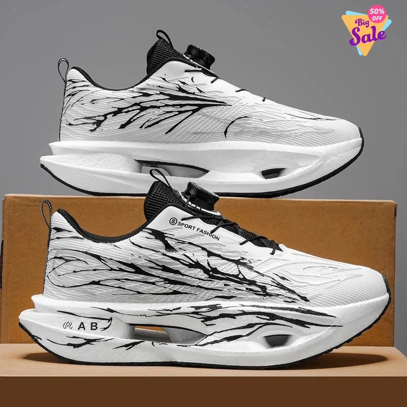 

Кроссовки для бега Marathon Carbon Plate Air Cushion: дышащие, легкие, удобные, нескользящие, для мужчин и женщин