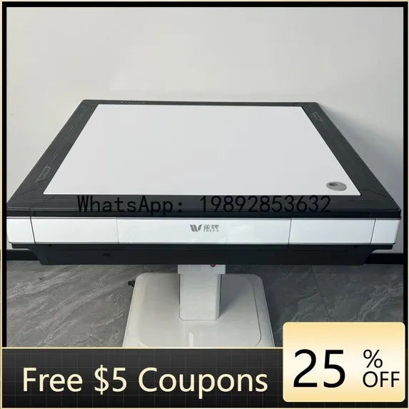 

MJZ Automatic Home Dining Table Que Pai Dual-use Folding Mahjong Table Intelligent Silent Electric Heating Four-player Machine