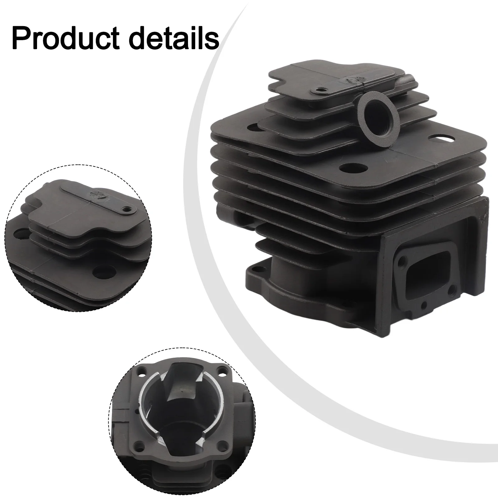 

44mm Cylinder Piston Kit For 52CC 44F‑5 Motor Brush Cutting Machine Parts Linear Motion Parts Chainsaw Accessories