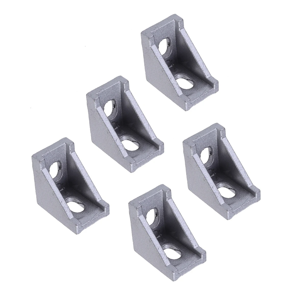 

10pcs 2028 Aluminum Corner Bracket 2.8X2.8X2Cm For 2020 Series T-Slot Extrusion Heavy Duty Metal Mounting Plate Robotics Cnc 3D