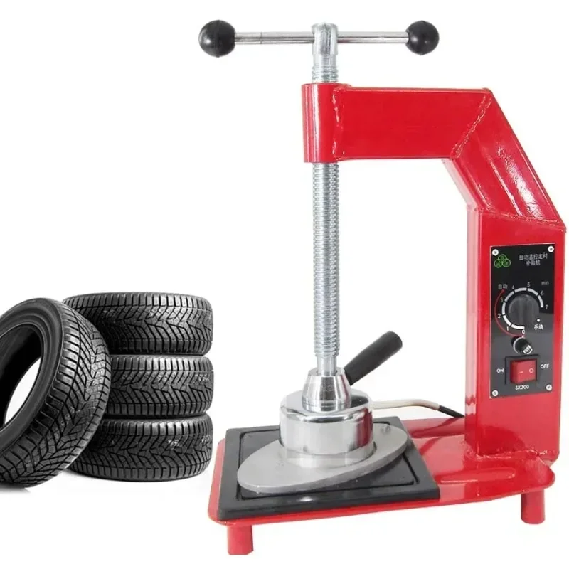 Electric vehicle tire repair vulcanizing machine tool tire dressing machine, convenient, practical and durable