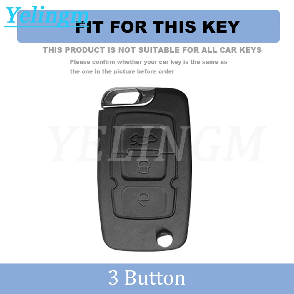Car Folding Remote TPU Car Key Case Cover for Geely Emgrand EU 7 EC7 EC715 EC718 EC7-RV EC715 EC718-RV GC5 GC6 EC8 SL Keychain view 2