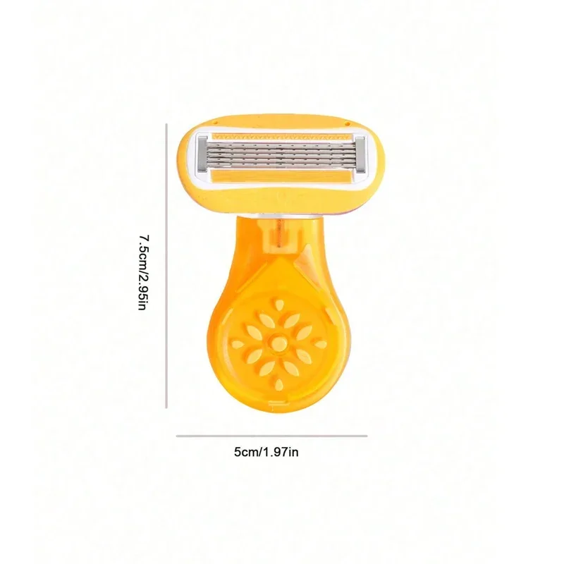 Women Safety Razor Blades Bikini Comfortable Hair Remover 5-Layer Replacement Head Female Shaving Blades for  Razor