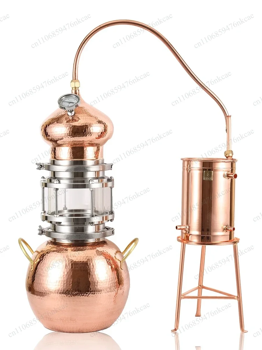 2L Pure Flower Distiller, Handmade Liquor Distiller, Copper Distiller