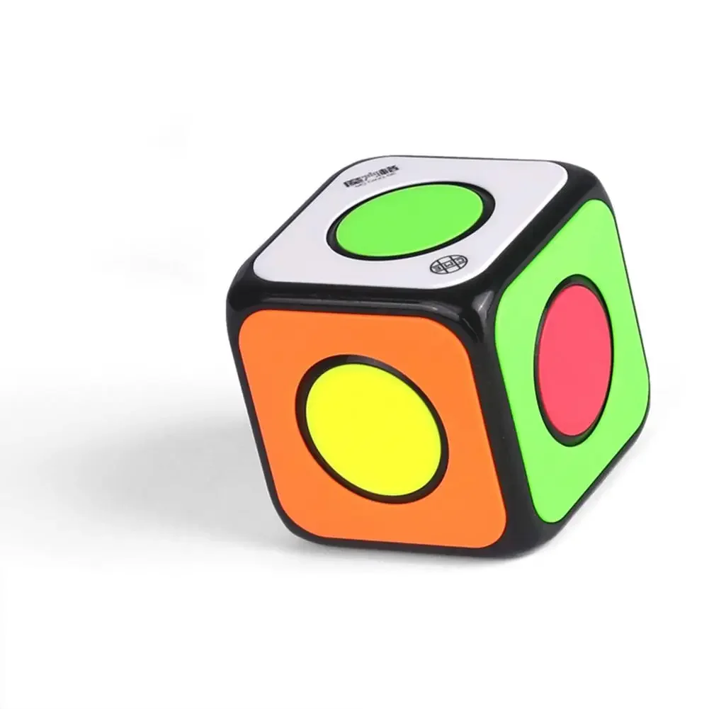 Qiyi 1x1 Magic  Speed  Cube Easy Turning Smooth Play Delicate Puzzle Cube Toy For Kids