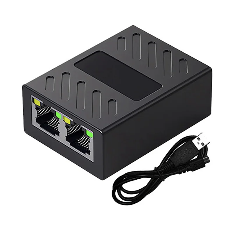 Сетевой кабель Ethernet от 1 до 2, сетевой разветвитель RJ45, 100 м, соединительный удлинитель, адаптер для компьютерного маршрутизатора, кабель-Y18A