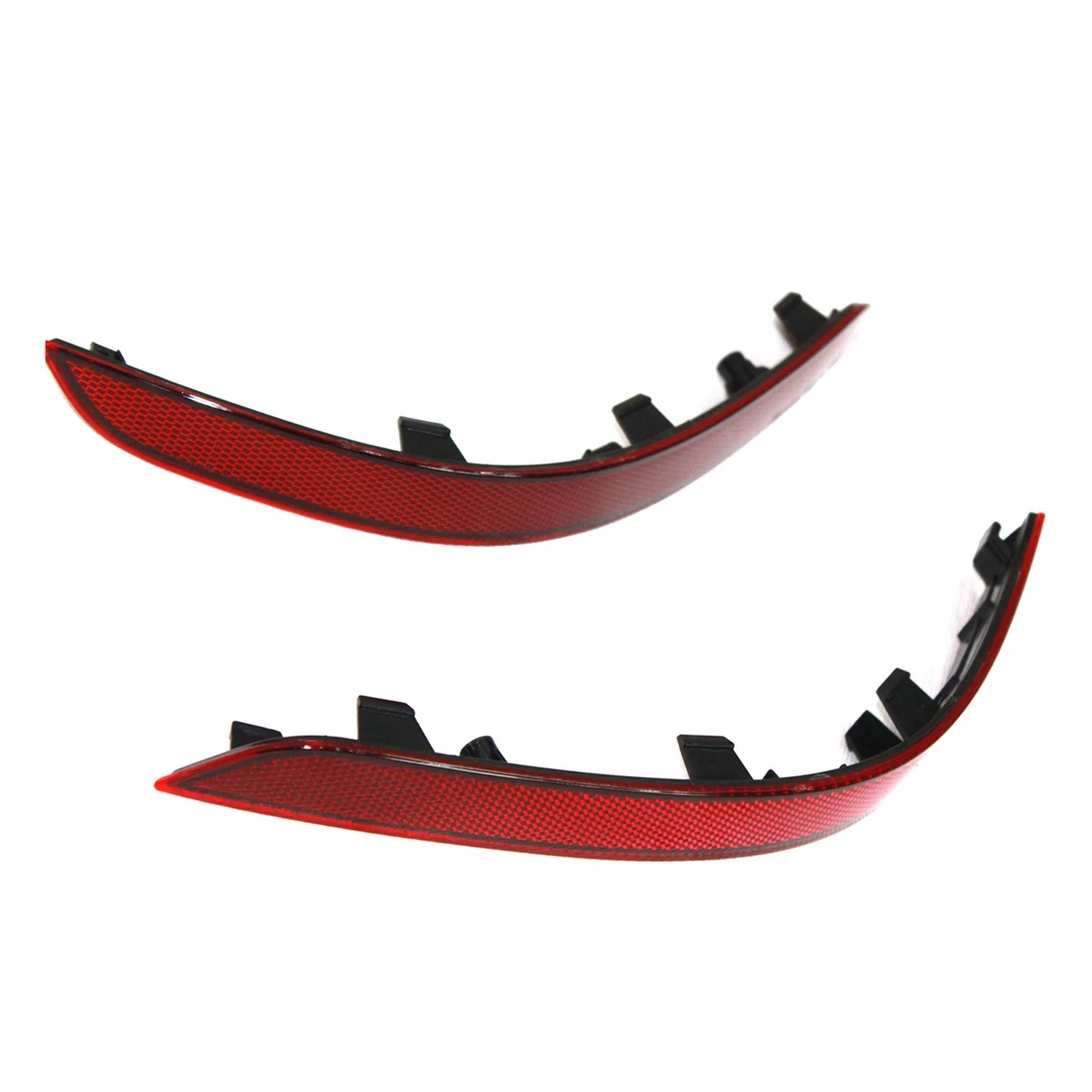 For Mercedes-Benz GLK-Class GLK250 GLK300 GLK350 L+R 2PCS Rear Bumper Reflector Light Trim 2048200374 2048200474