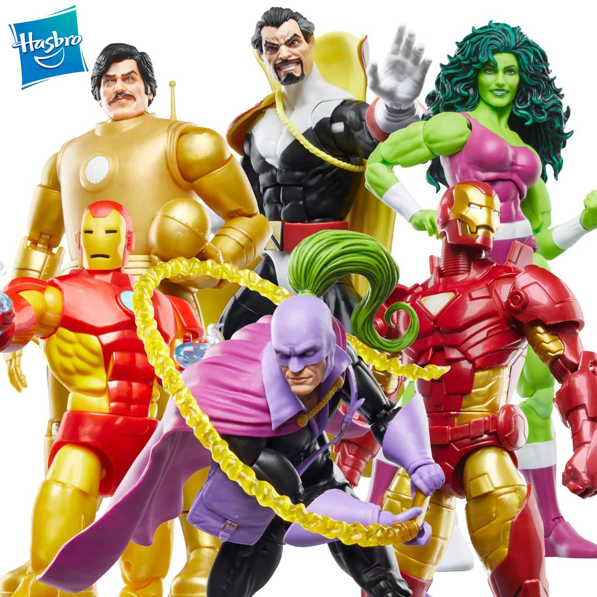 

In Stock Genuine Hasbro Marvel Legends Iron Man Comic She Hulk Anime Figure Action Figure Model Collection Toys for Boys Gift