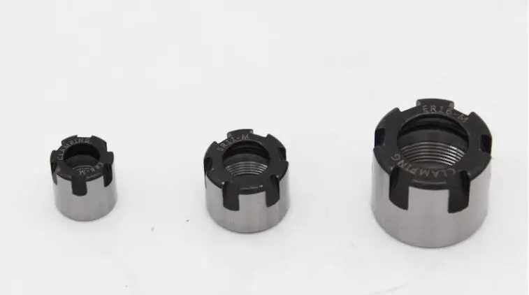 ER8A ER11A ER16A ER20A ER25A ER32A ER8M ER11M ER16M ER20M ER25UM ER32UM Type Collet Clamping Nut For CNC Milling Chuck Holder