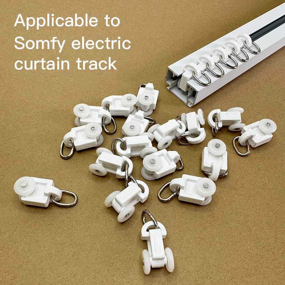 Curtain Runners for Smart Curtain Rails Smart Home Curtain Track General Pulley Electronic Curtain Accessory