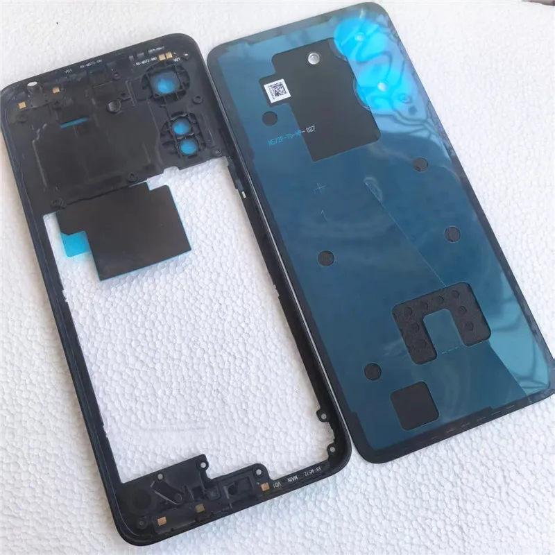 Full Housing for Xiaomi Poco C65 (2310FPCA4G) Back Cover+Middle Frame+Side Key+Camera Glass Lens