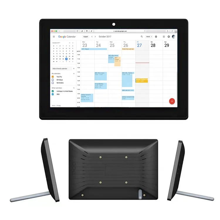 

Wholesale 10 15.6 Inch Wall Mount Digital Calendar Touch Screen Android Google Wifi Family Memo Desktop Digital Calendar Display