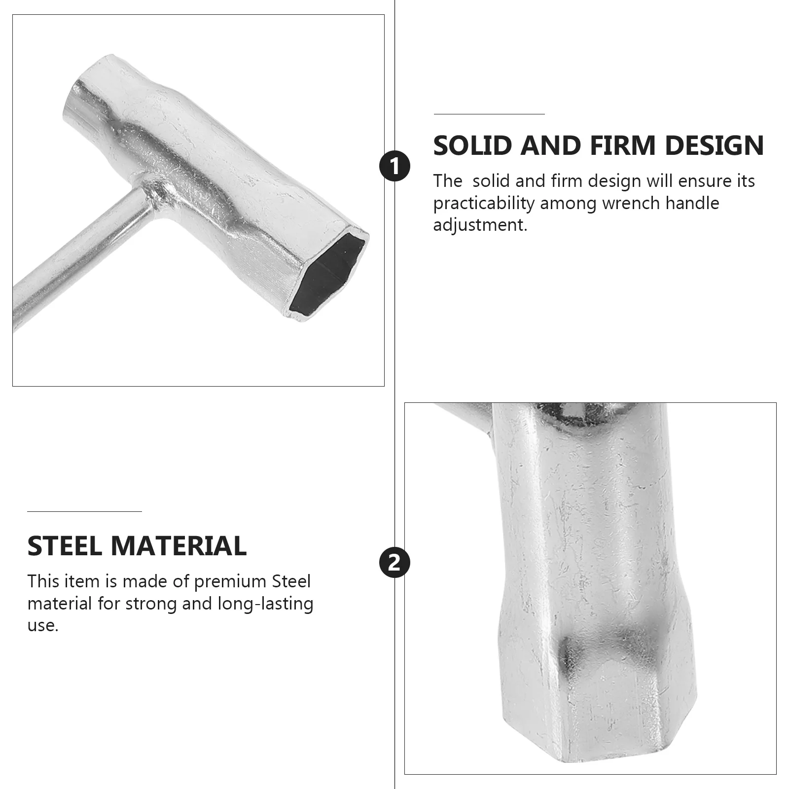 

Premium T Wrench for Chainsaw Carburetor Adjustment Heavy Duty Solid Construction Compatible with Multiple Brands Wrench Handle