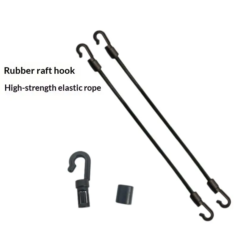 Bungee Cords 10Pcs Heavy Duty Shock Absorbent Tie Down Straps with Hooks for Motorcycle Cargo Binding