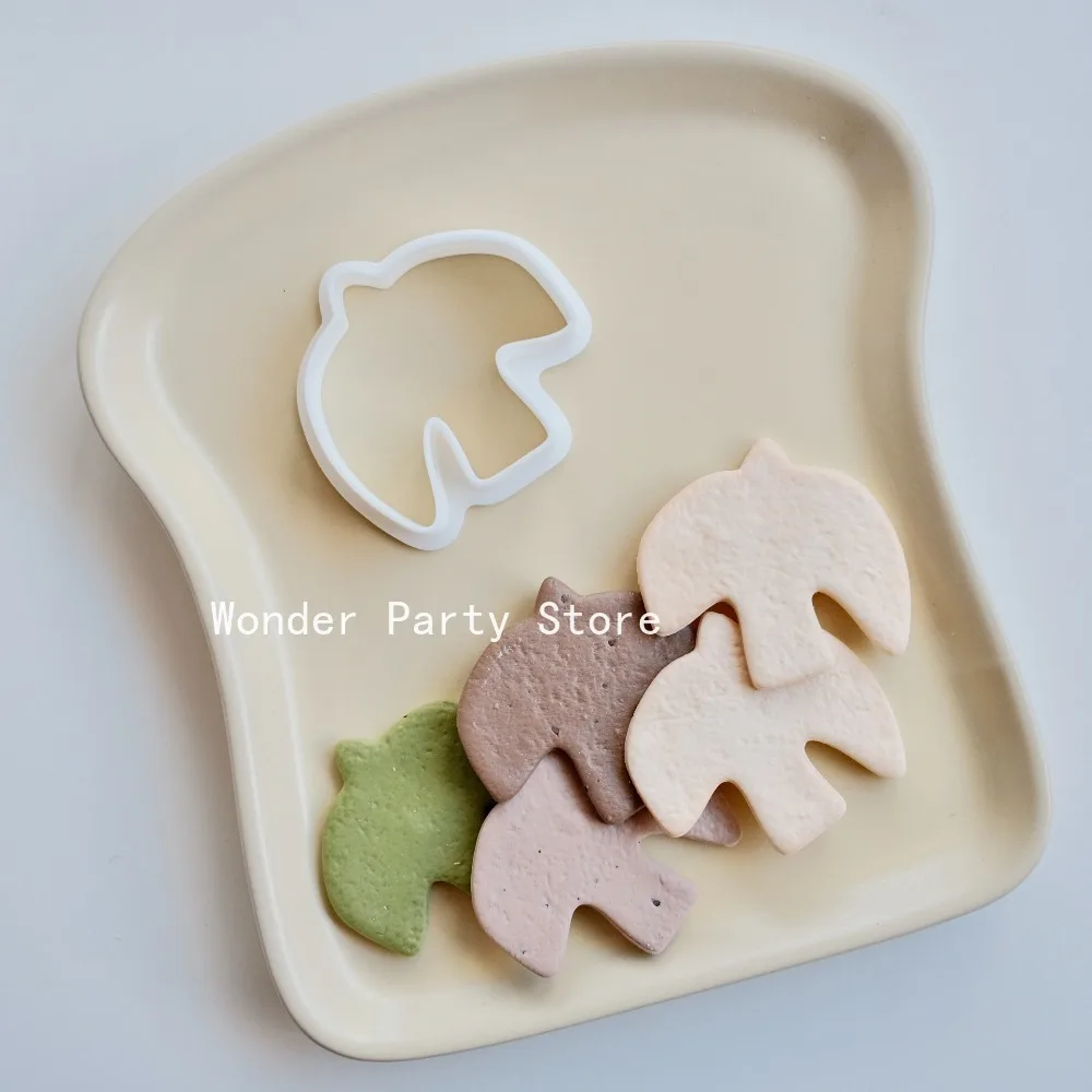 Swallow Plastic Biscuit Mold Dove Shaped Cookie Cutter Kitchen Cake Decorating Tools Birds Cookie Stamp Fondant Embosser Die