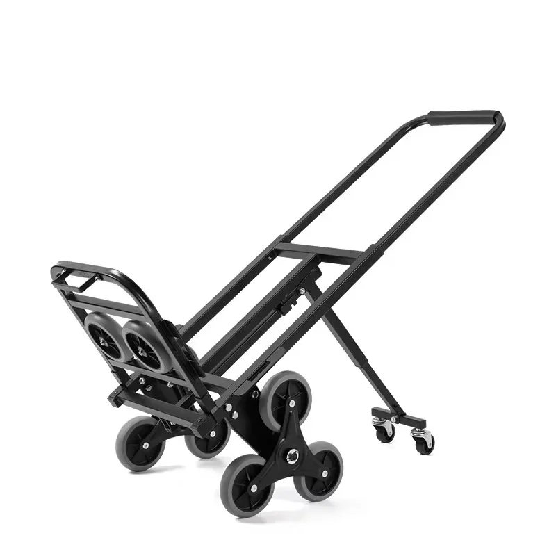 

Climbing Cargo Trolley Portable Six-wheel Stair Climbing Cart