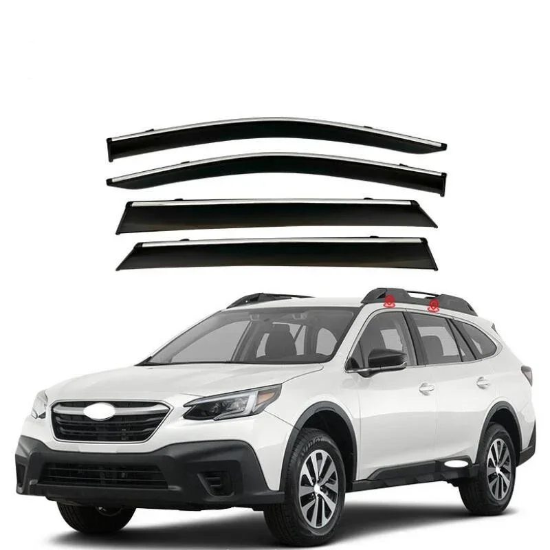 Window Visor Side Window Deflector Rain Guard Awnings & Shelters For Subaru Outback 2009 2010 2011 2012 2013 2014 2015 2016-2023